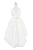 Girls Flower Petals V Back High Low Flower Girl Dress 2-12 - SophiasStyle.com